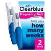 Clearblue digital pregnancy test with weeks indicator (2 tests)