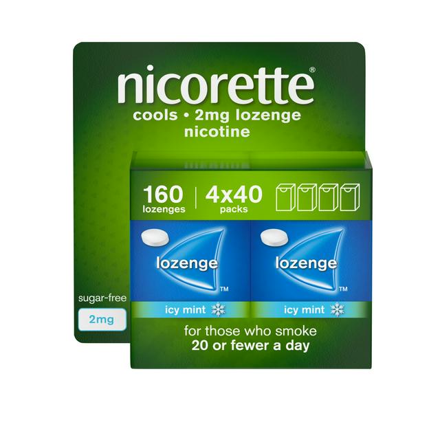 Nicorette Cools Lozenges Mint 2mg 160 Pack (4x40)