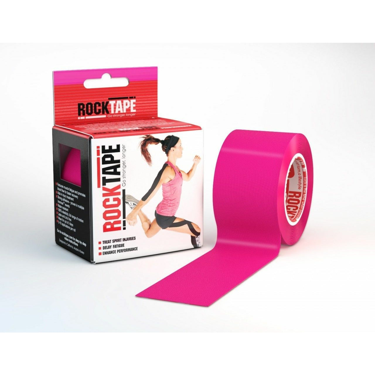 ROCKTAPE Kinesiology RockTape 2" Roll Sports | 5 cm x 5 m | RANGE OF COLORS