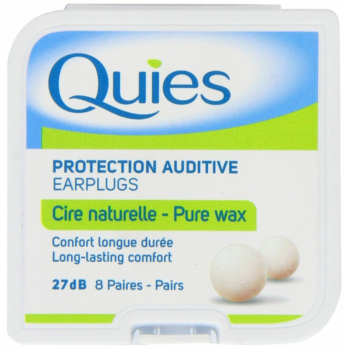 Quies wax ear plugs 8 Pack x3 (24 total)