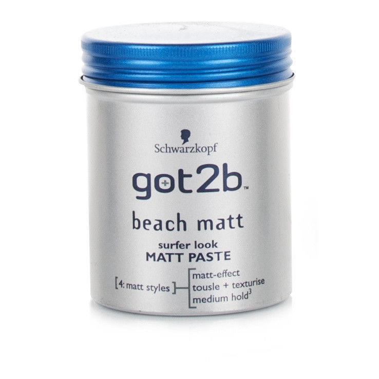 Schwarzkopf Got2b Beach Matt Surfer Look Paste 100ml