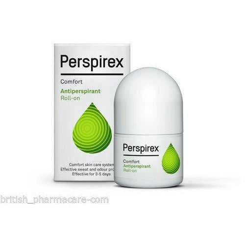 Perspirex Comfort 20ml Under arm Antiperspirant Roll-on pack of 24