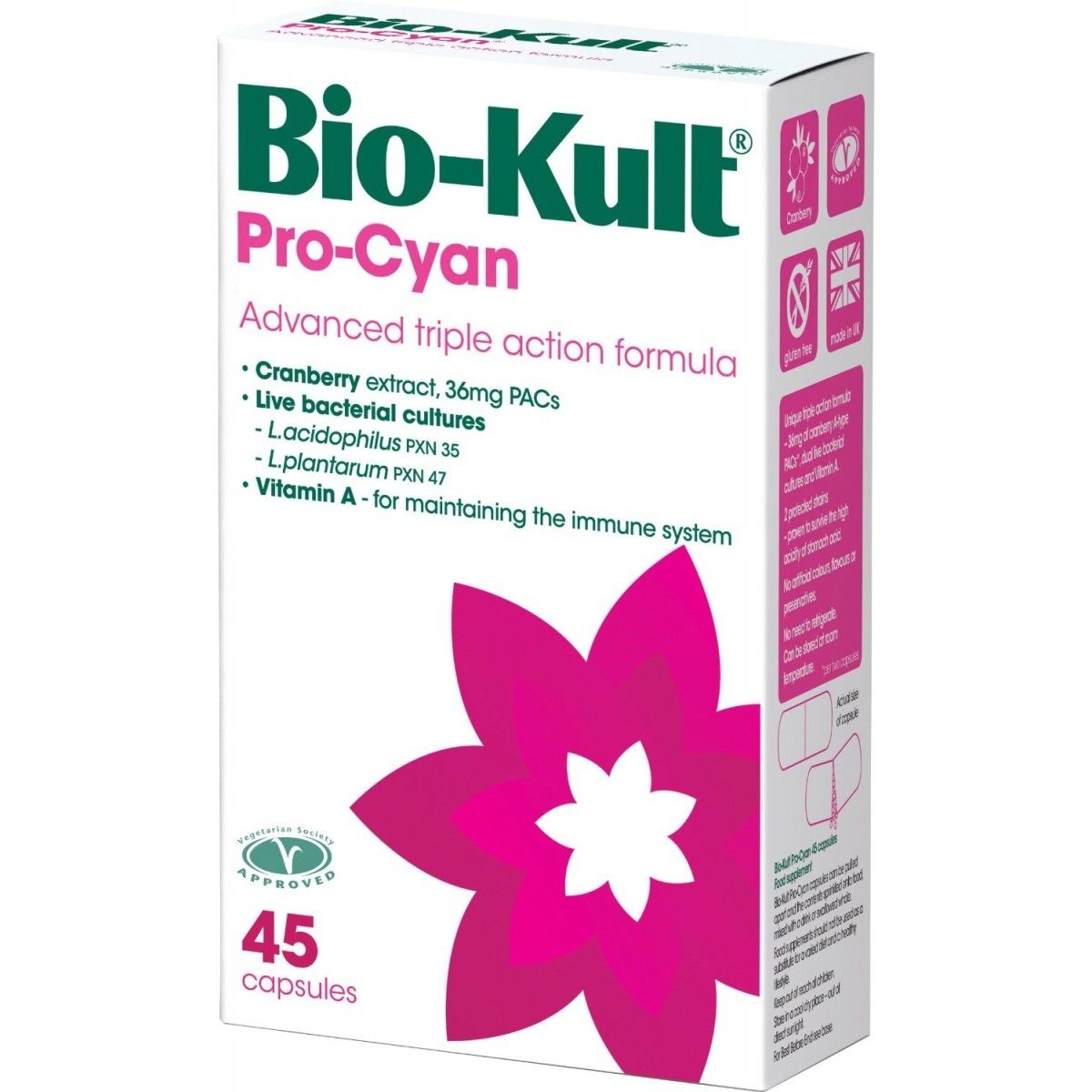 Bio Kult Pro-Cyan Capsules 45 Capsules