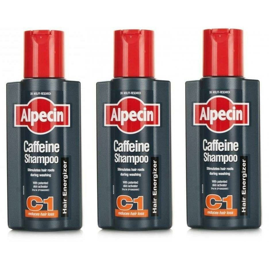 Alpecin Caffeine Shampoo C1 250ml Growth Promoter Pack of 3