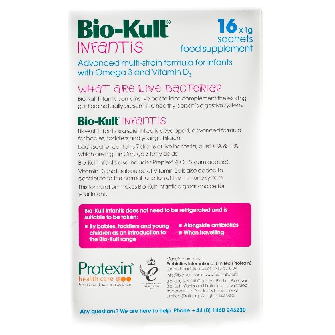 Bio-Kult Infantis 16 Satchets