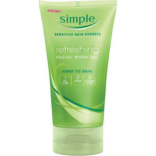 Simple Refreshing Facial Wash Gel 150ml