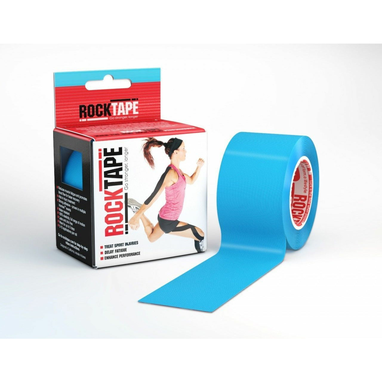 ROCKTAPE Kinesiology RockTape 2" Roll Sports | 5 cm x 5 m | RANGE OF COLORS