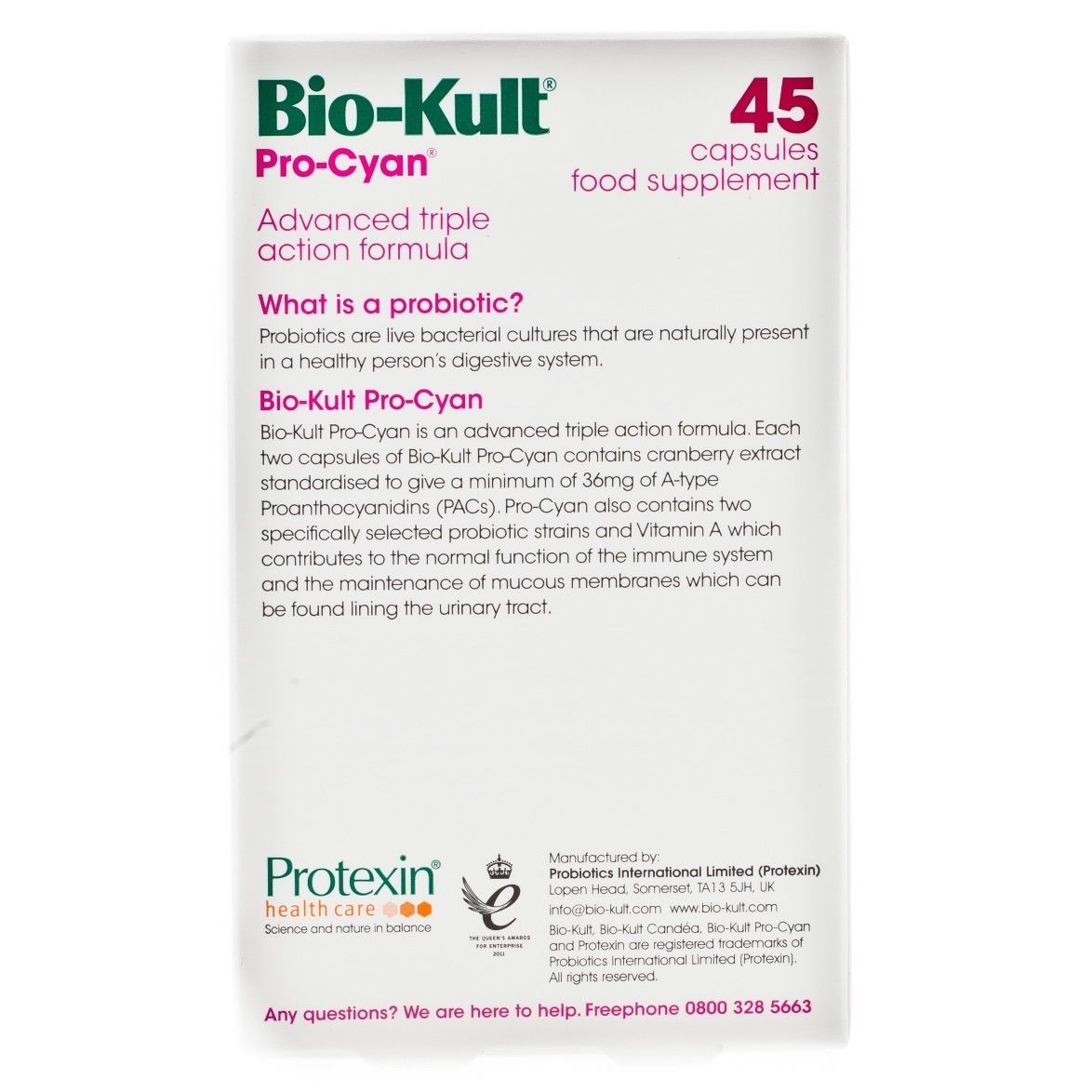 Bio Kult Pro-Cyan Capsules 45 Capsules