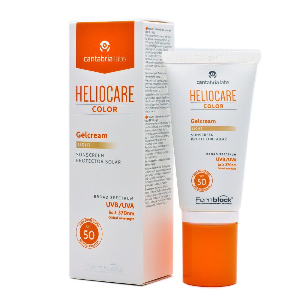 HELIOCARE COLOR SPF 50 GELCREAM LIGHT - 50 ML