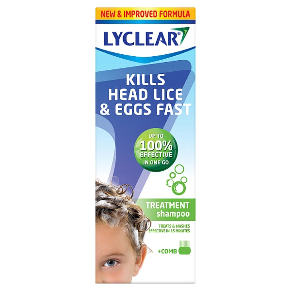 Lyclear Shampoo & Comb 200ml