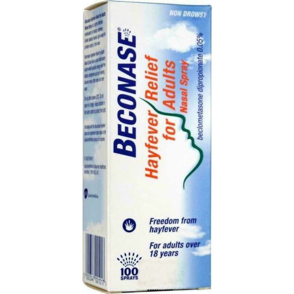 Beconase Hayfever Relief for Adults Nasal Spray 100 Sprays