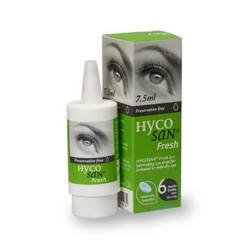 Hycosan Fresh Preservative Free Eye Drops - 7.5ml