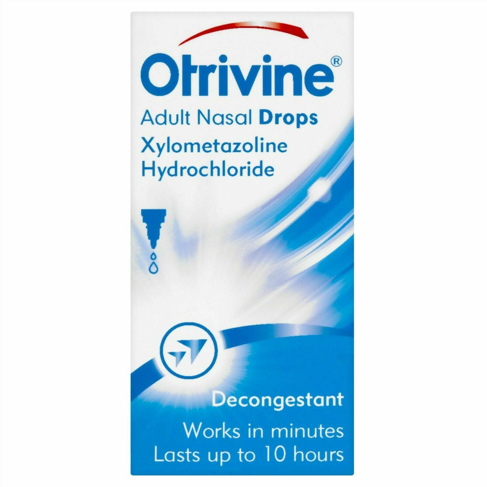 Otrivine Nasal Drops 10ml for Adults