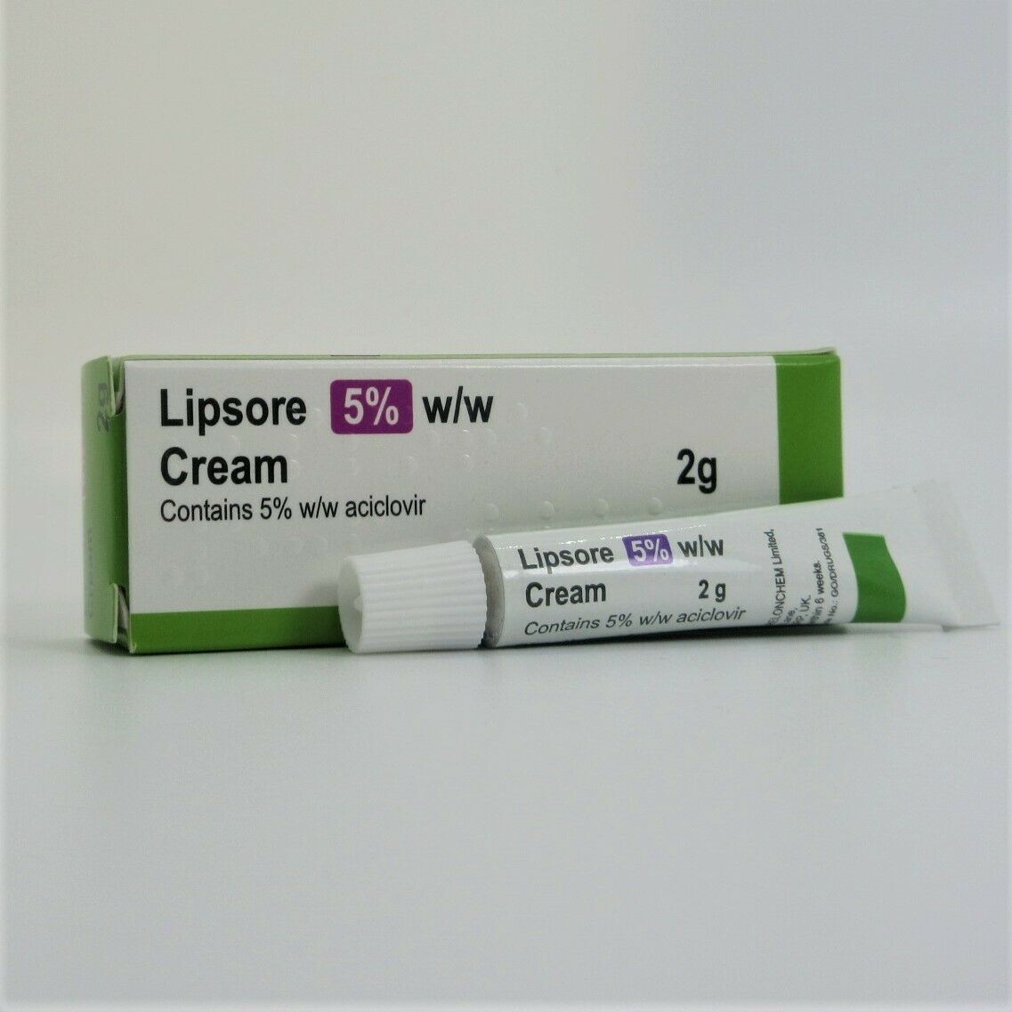 Cold Sore Cream (Aciclovir) 5% w/w 2g