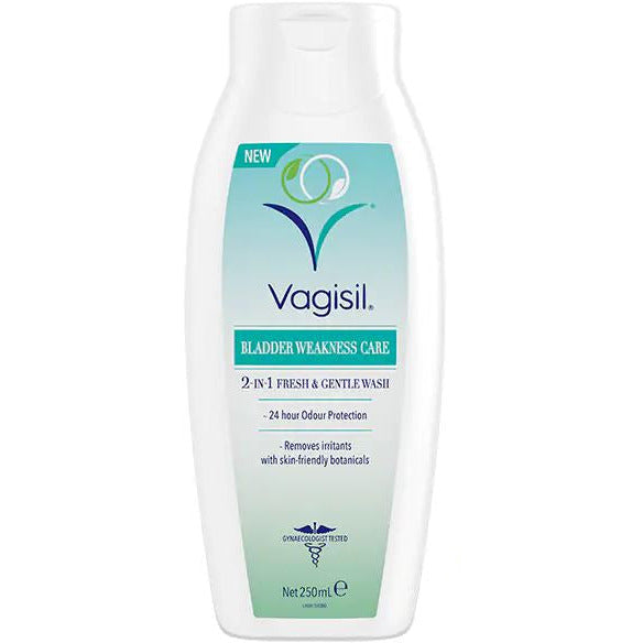 Vagisil Bladder Weakness Care 2-in-1 Fresh & Gentle Wash 250ml ...