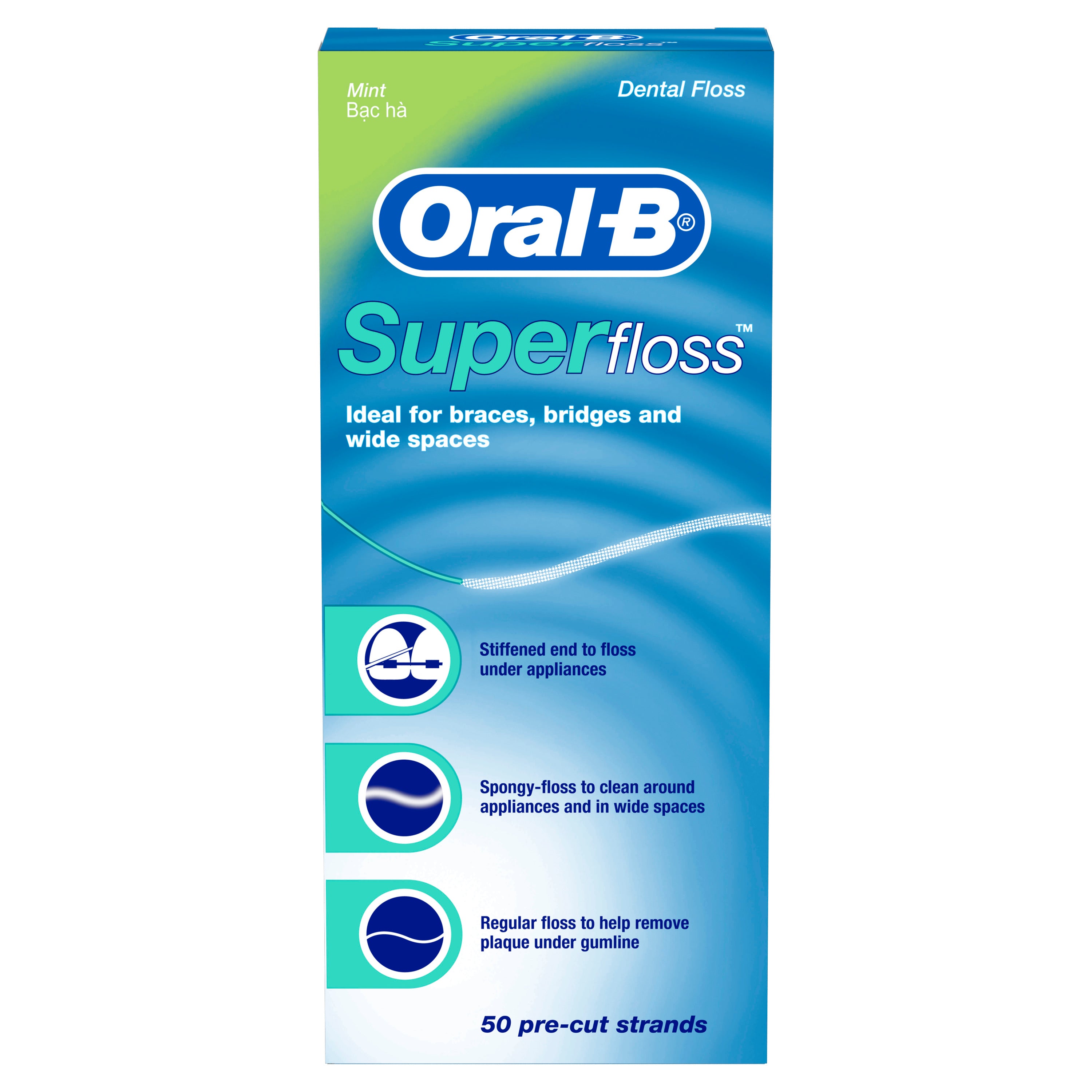 Oral B SuperFloss Dental Floss, Floss
