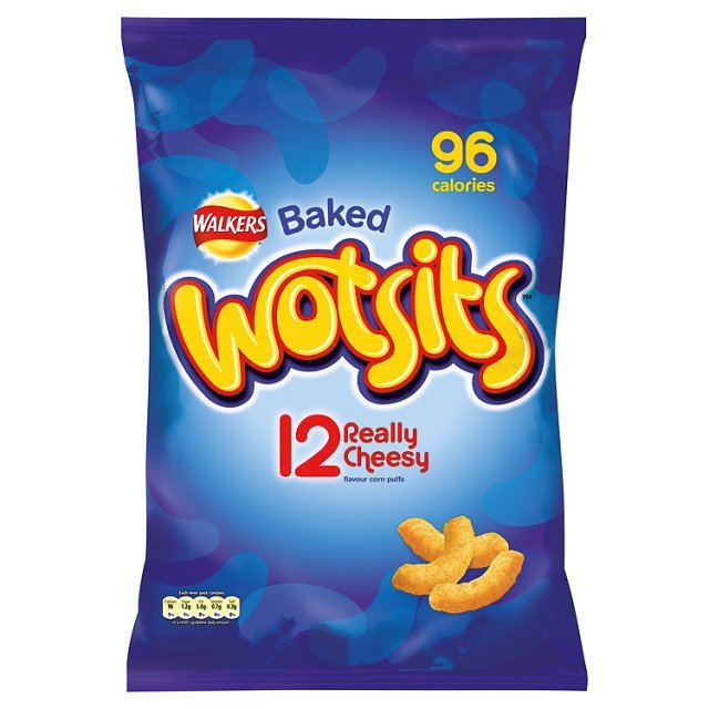 Walkers Wotsits Cheesy Flavour 12 pack